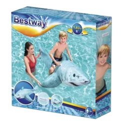 Bestway Requin Gonflable 183 Cm- Bouées Jeux Gonflables Et Piscines