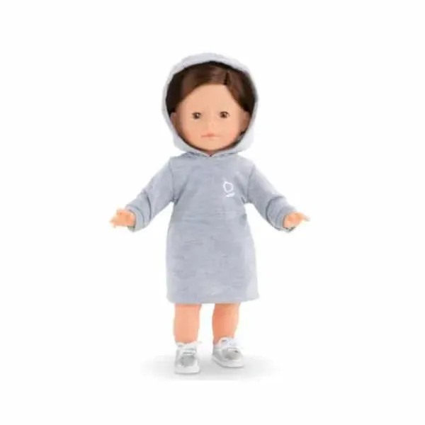 Corolle Accessoires Poupées|Robe A Capuche Pour Poupee Ma 36 Cm