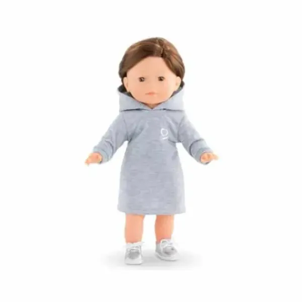 Corolle Accessoires Poupées|Robe A Capuche Pour Poupee Ma 36 Cm