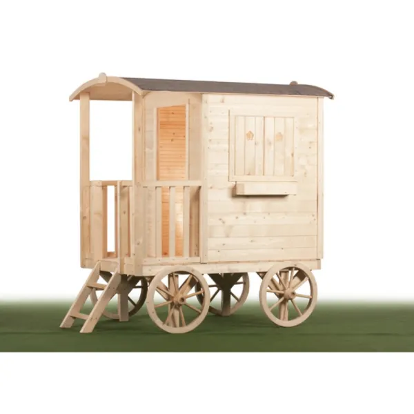 LG Distribution Roulotte En Bois- Cabanes Et Maisonnettes