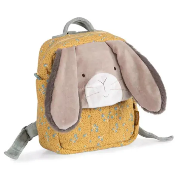 Moulin Roty Sac A Dos A Lapin Ocre- Bagages Et Papeterie