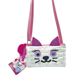 Miss Fashion Sac A Main Chat A Paillettes- Bagages Et Papeterie