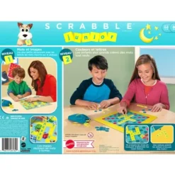 Mattel Games Jeux De Réflexion|Scrabble Junior