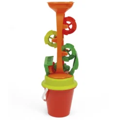 SUN and SPORT Seau Garni Avec Engrenage - Jeu De Plage- Jeux De Plage