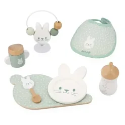 Janod Accessoires Poupons|Set D'Accessoires Pour Poupon - Zen