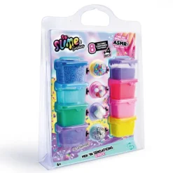 Canal Toys Slime Mix'In Sensations - Pack De 8 Pots- Pate À Modeler, Modelage Et Gravure