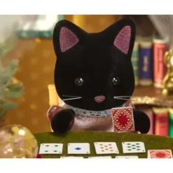 Sylvanian Families Heros & Univers|- 5530 - La Famille Chat Magicien