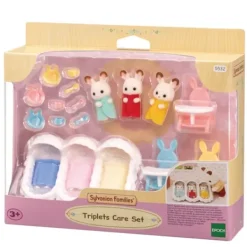 Sylvanian Families Heros & Univers|- 5532 - Les Triples Et Accessoires De Puericulture