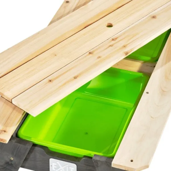 Exit Toys Table Sable Et Eau Avec Banc Aksent- Bacs À Sable