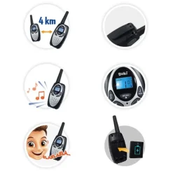 Buki Talkie Walkie Rechargeable- Talkie Walkie