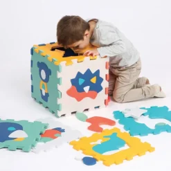 Ludi Tapis Dalles Animaux- Tapis D'éveil