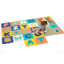 Ludi Tapis Dalles Lettres- Tapis D'éveil