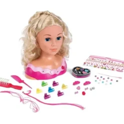Miss Fashion Têtes À Coiffer|Tete A Coiffer Et A Maquiller Avec Accessoires 33 Cm