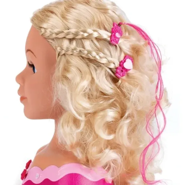 Miss Fashion Têtes À Coiffer|Tete A Coiffer Et A Maquiller Avec Accessoires 33 Cm