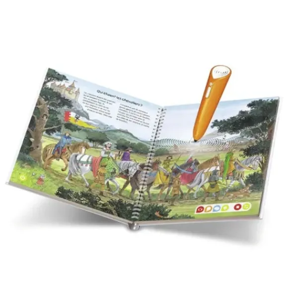 Ravensburger Ordinateurs Et Jeux Interactifs|Tiptoi Livre Interactif Chevalier