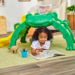 KidKraft Toboggan Mur D'Escalade Grenouille- Toboggans