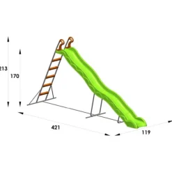 Trigano Toboggan Valou 3,80 M- Toboggans