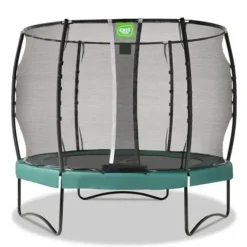 Exit Toys Trampolines|Trampoline Tiggy Junior Avec Support 140 Cm Gris/Noir