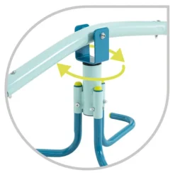 SUN and SPORT Trebuchet En Acier 2 Places Rotatif - 171 Cm- Trébuchets Et Jouets À Bascule