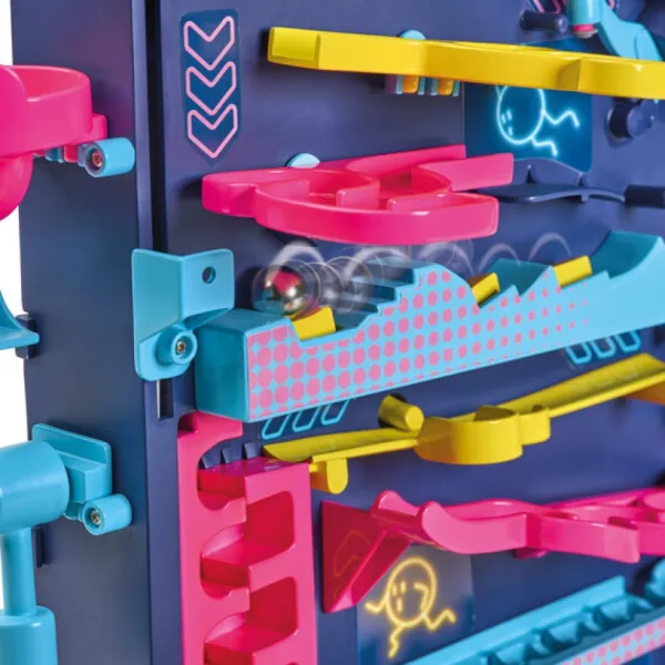 Tomy Tricky Bille Level Up- Constructions Magnétiques, Billes
