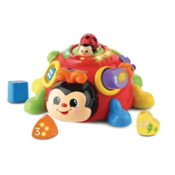 VTech Trieur De Formes - Super Coccinelle Des Formes- Jouets À Emboîter, À Empiler