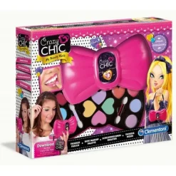 Clementoni Trousse De Maquillage Fiocco Crazy Chic- Coiffure & Maquillage