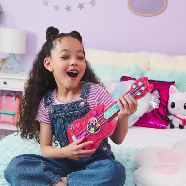 Spin Master Ukulele Interactif - Gabby Et La Maison Magique- Instruments De Musique