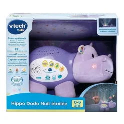 VTech Veilleuse Hippo Dodo Nuit Etoilee- Veilleuses