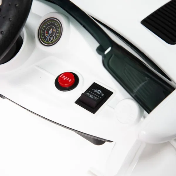 SUN and SPORT Voiture Electrique 6V Blanche- Voitures Électriques